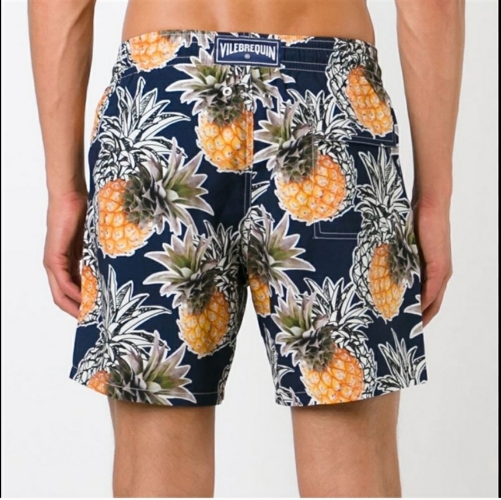 Vilebrequin pineapple swim trunks